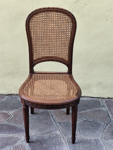 Sedia antica stile luigi xvi - sedia,