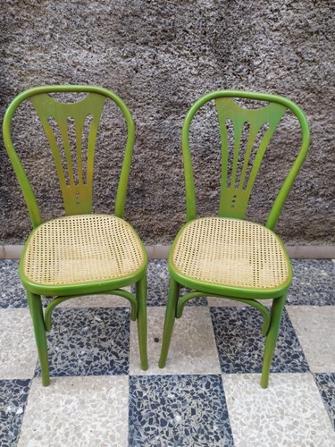 Coppia sedie bistrot stile