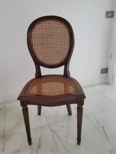 6 sedie francesi 1850 di noce