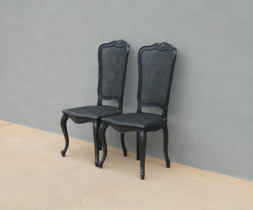 Coppia sedie rocaille in - sedie,