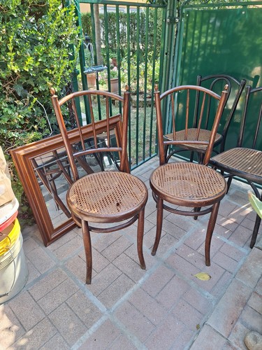 Set sedie legno - 2,