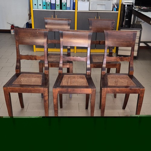 Set sedie legno con - sedie,