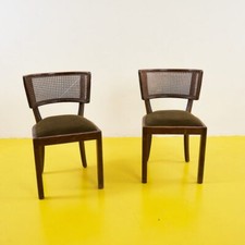 coppia di sedie anni 40/50 in